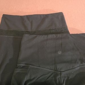 2 for 1 All Black Athleta leggings